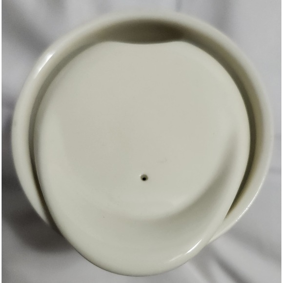 New Out Of Box Lenox Holly Holiday Ceramic Coffe Cup And Lid - Picture 5 of 9